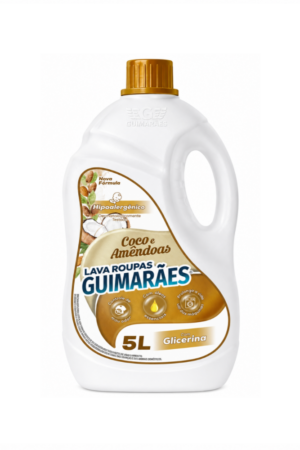 Lava Roupas 5L - Coco e Amêndoas