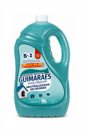 Desinfetante e Neutralizador de Odores Guimarães 5L – Doce Frescor