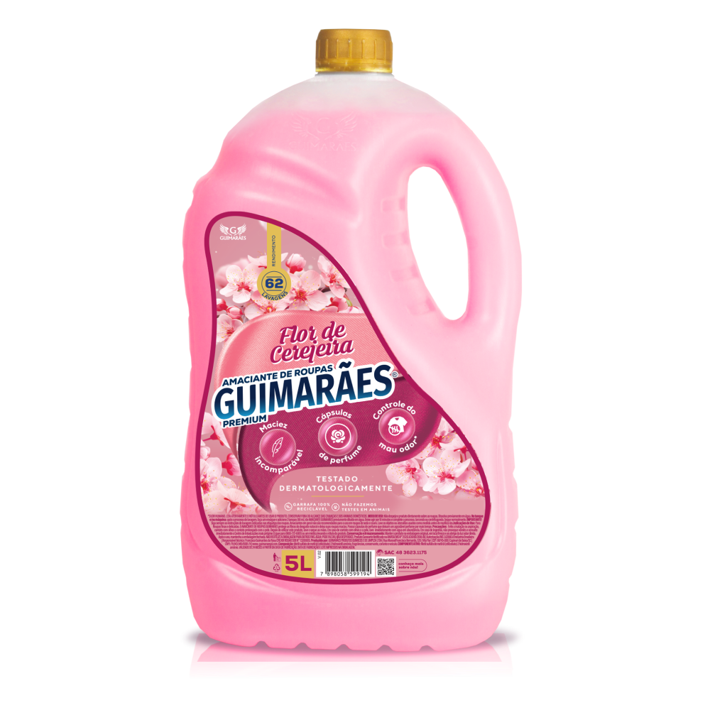 Amaciante de Roupas Flor de Cerejeira - 5L