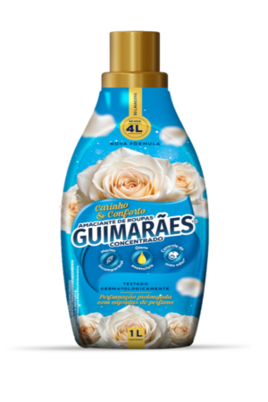 Amaciante de Roupas Concentrado Guimarães 1L - Carinho & Conforto