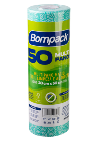 Multipanos Bompack Bobina Verde 30x50cm 50UN