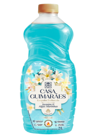 Limpador Perfumado Casa Guimarães 2L - Jasmim & Algas Marinhas