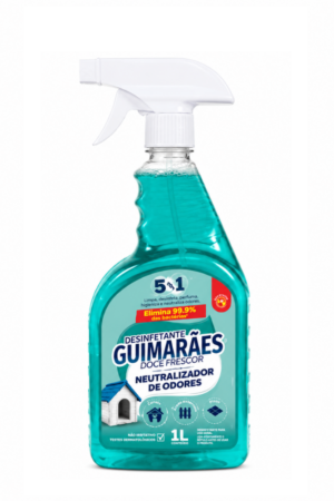 Desinfetante e Neutralizador de Odores Guimarães 1L - Doce Frescor