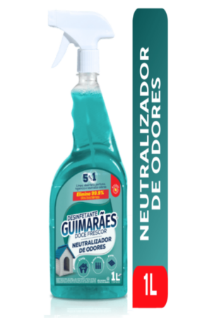 Desinfetante e Neutralizador de Odores Guimarães 1L - Doce Frescor