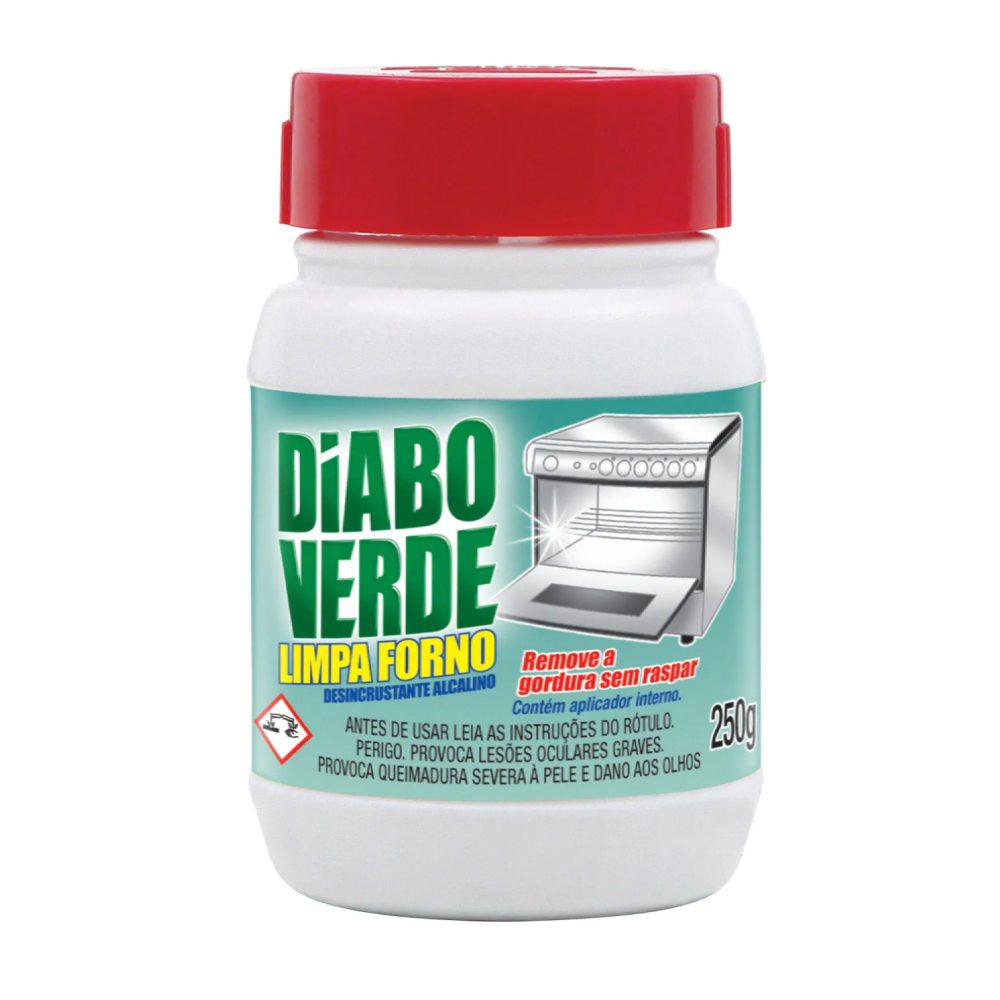 Limpa forno DIABO VERDE tradicional 250g