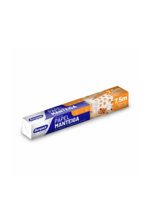 Papel Manteiga 28cm x 7,5m Bompack
