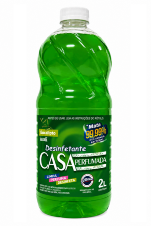 Desinfetante Casa Perfumada Brilholac 2L - Eucalipto