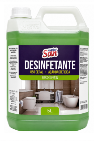 Desinfetante MasterSan 5L - Fresh Lemon