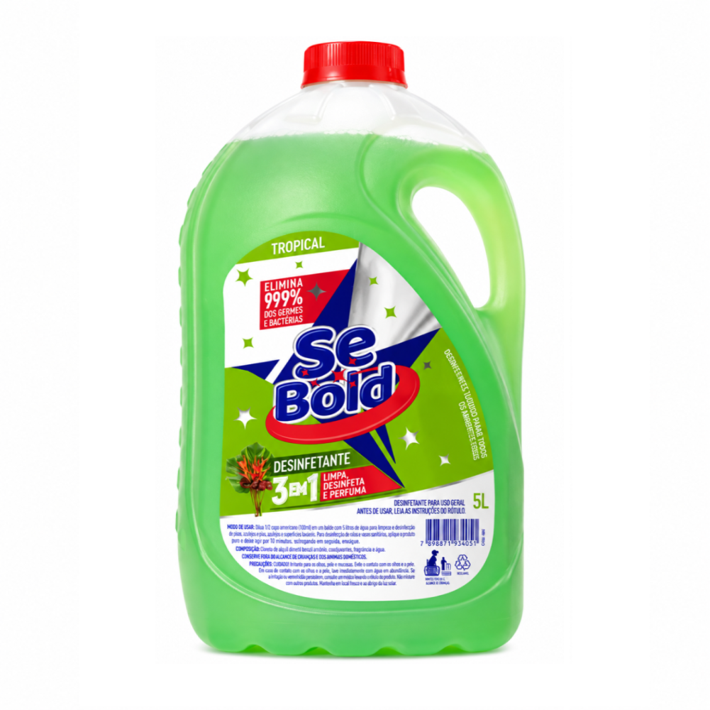 Desinfetante Sebold 5L - Tropical