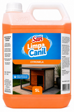Limpa Canil MasterSan 5L - Citronela